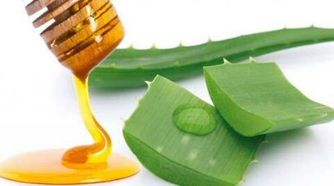 A méz és az aloe segít megbirkózni az osteochondrosis tüneteivel